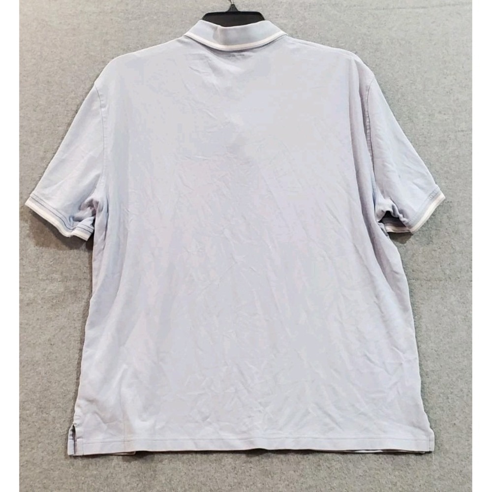 Tommy Hilfiger Men's Blue Polo Shirt 2XL 100% Cotton Classic Short Sleeve‎ - Picture 2 of 7